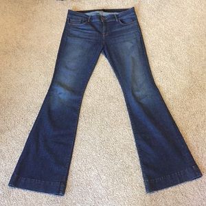 J Brand High Waisted Flare Jeans